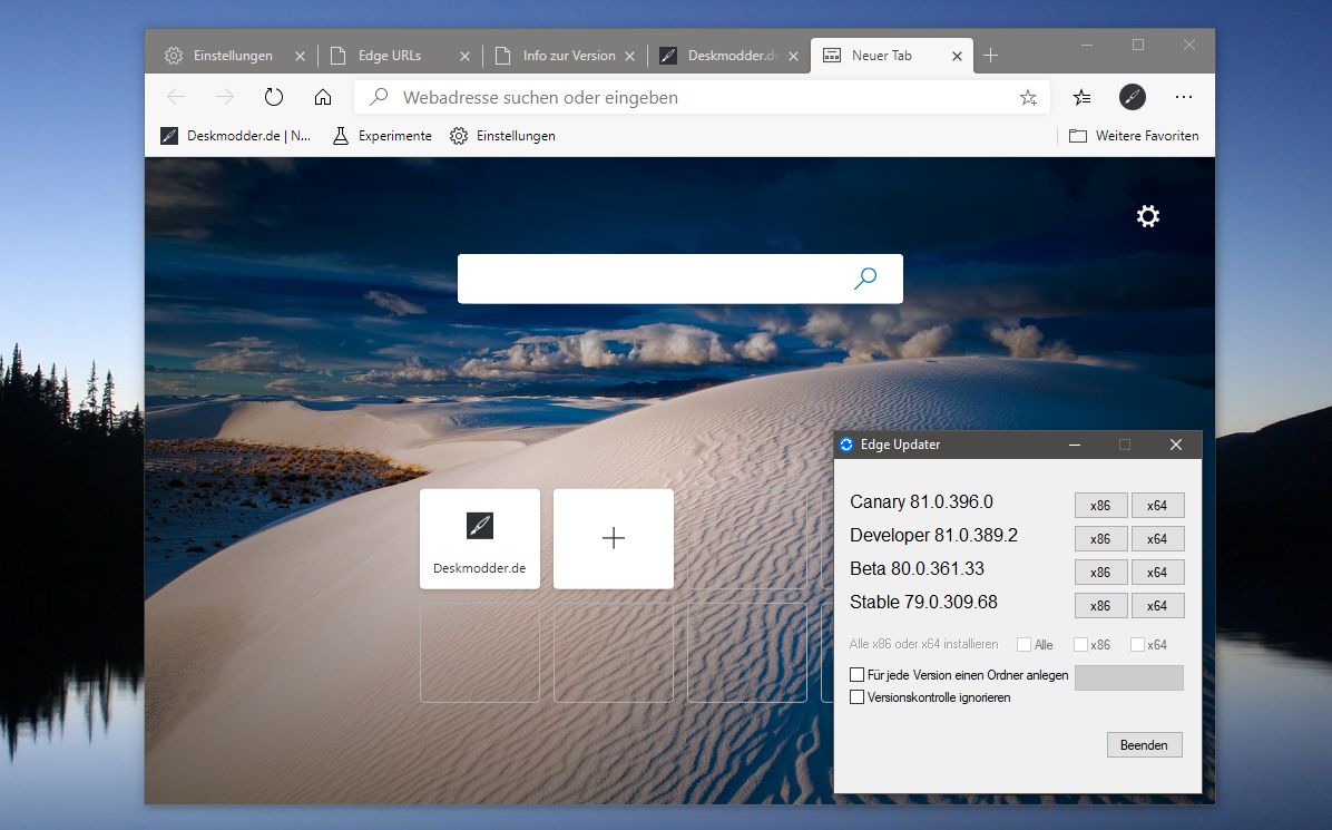 microsoft edge download msi