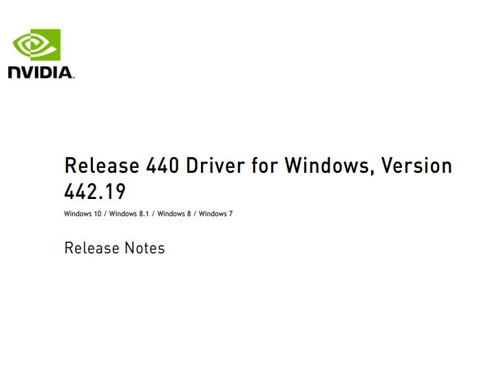442.19 nvidia 2025