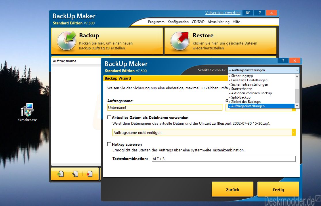 ASCOMP BackUp Maker Professional 8.202 for ipod instal