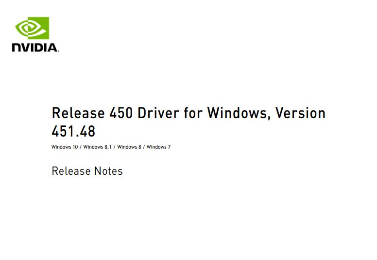 GeForce 451.48 Treiber f r DirectX 12 Ultimate steht zum Download