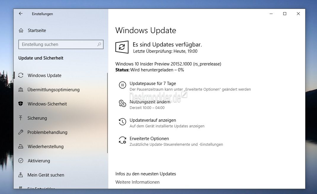 Windows 10 152 Server Iso Vhdx Und Arm Als Preview Und Downloadlink Deskmodder De