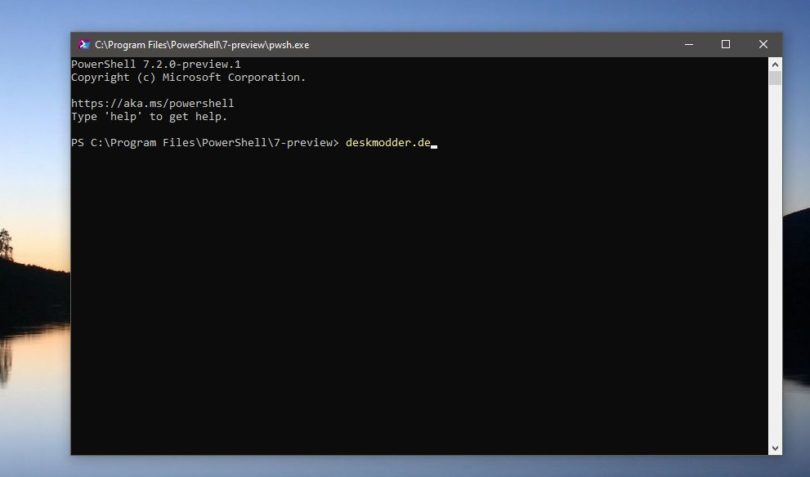 PowerShell 7.2.0 Preview 1 wurde von Microsoft veröffentlicht ...