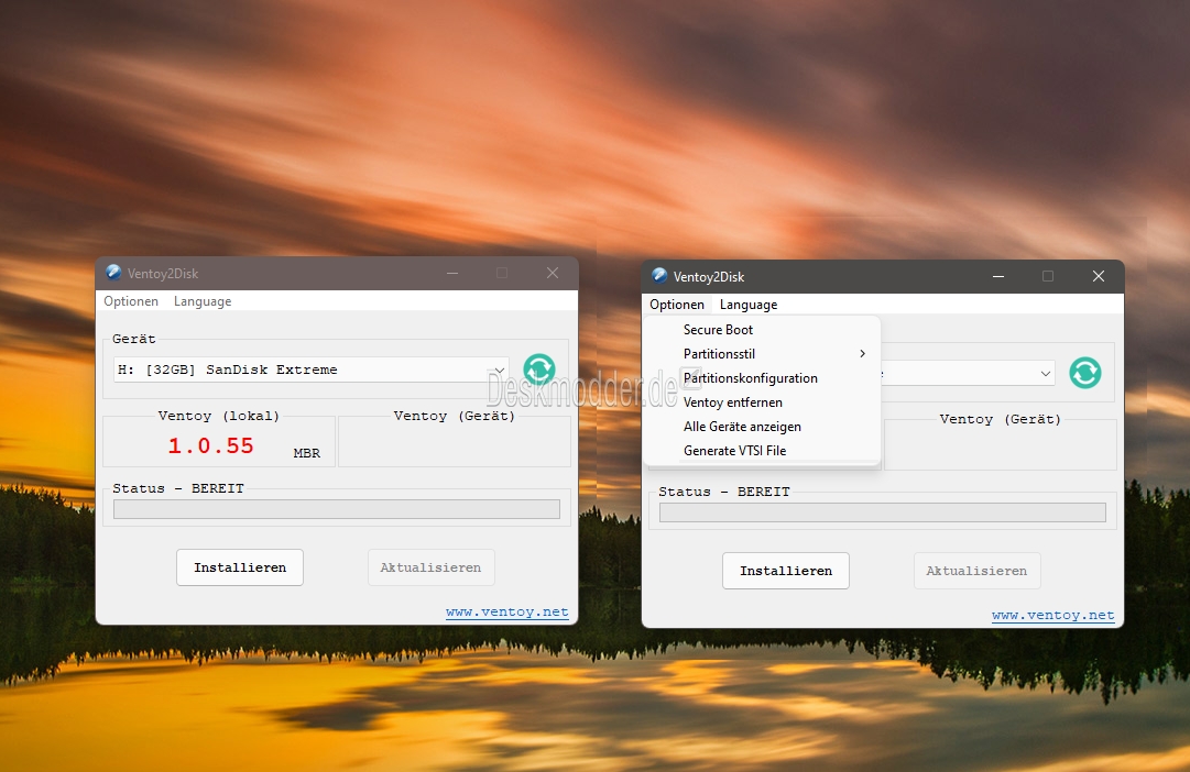 Ventoy nun auch mit Windows 11 TPM Bypass Check und mehr - Deskmodder.de