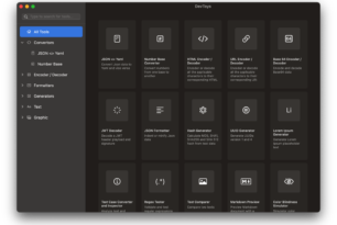 DevToysMac – Viele verschiedene Tools jetzt auch für den Mac