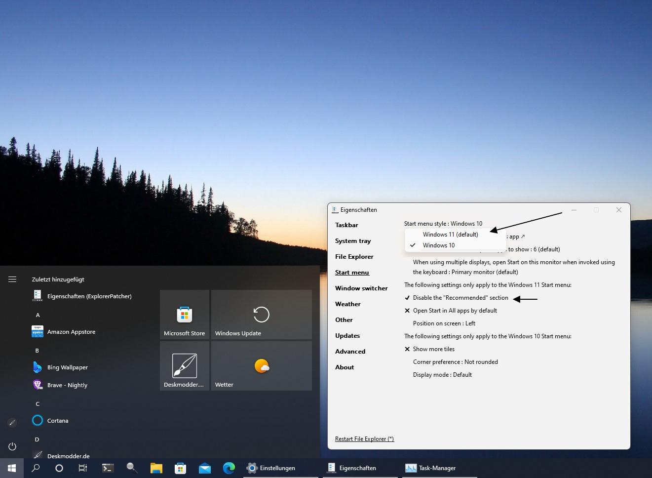 download and install explorerpatcher