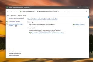 KB5013438 Windows 11 und 10: Sichern und Wiederherstellen (Windows 7) mit einem Problem nach Januar 2022 Update