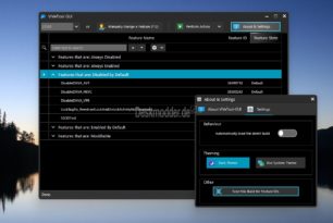Vivetool Gui ViVeTool-GUI 1.6.1 mit neuer Benutzereinstellung und Korrekturen ...