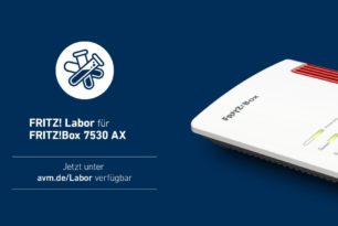 FRITZ!Box 7530 AX mit FRITZ!OS 7.51 Labor Update