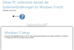 Windows 11 auf einem dynamischen Datenträger installiert – Upgrade auf Windows 11 22H2 schlägt fehl (0x8007001)