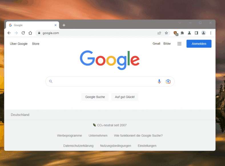 Google Chrome Weitere Suchergebnisse in der Seitenleiste öffnen Deskmodder.de