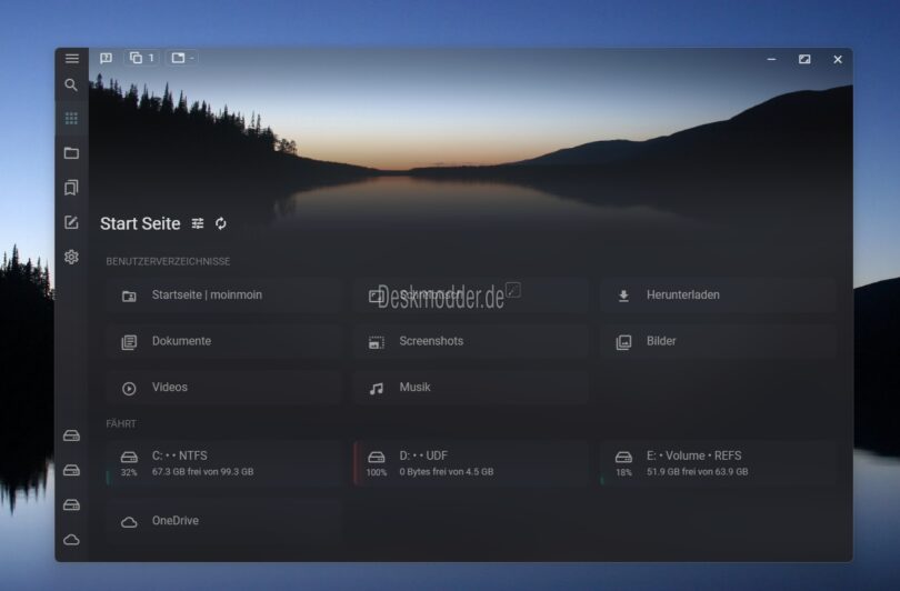 Sigma Datei-Manager für Windows und Linux - Deskmodder.de