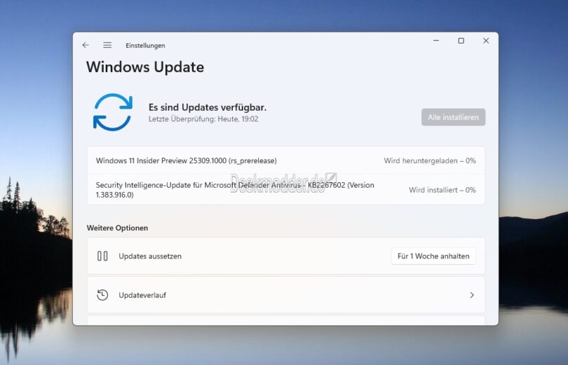 Windows 11 25309 als neue Insider im DevKanal inkl SDK, ADK als ISO Deskmodder.de