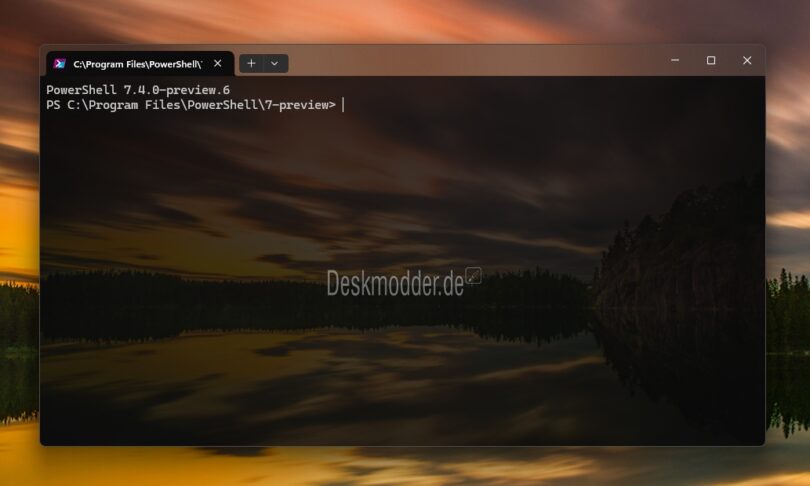 PowerShell 7.4.0 Preview 6 wird verteilt - Deskmodder.de