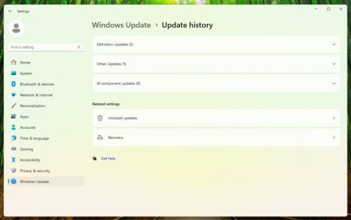 Windows-11-24H2-Updateverlauf-bekommt-neuen-Bereich-f-r-KI-Komponenten