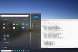 Windows 11 Startmenü mit Kategorien in neuer Sortierung