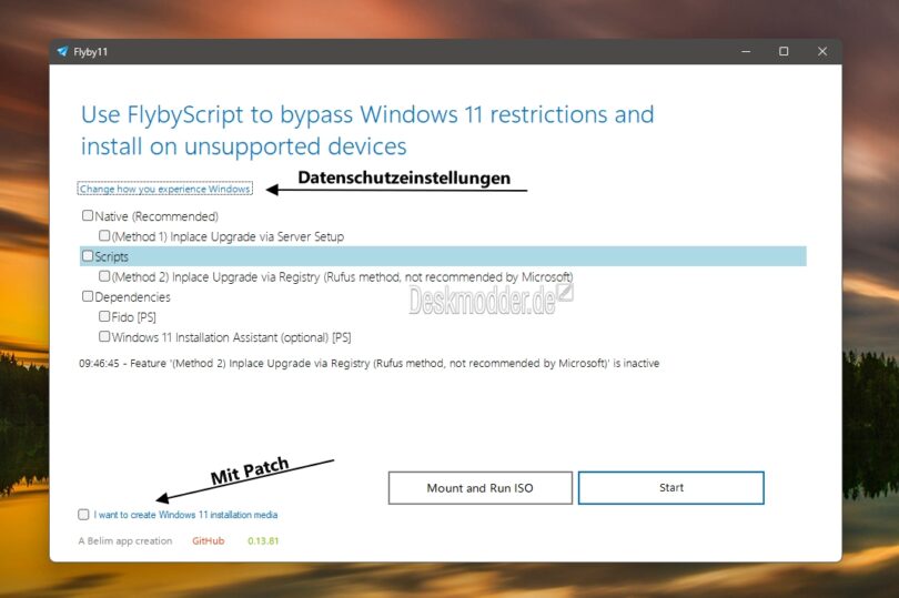 Windows 11 24h2 upgrade erzwingen archiv deskmodder de