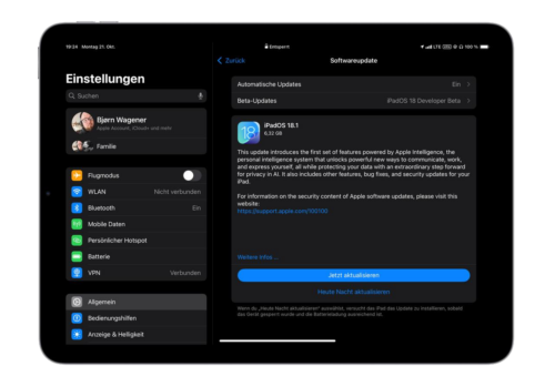 iPadOS 18 Release Candidate