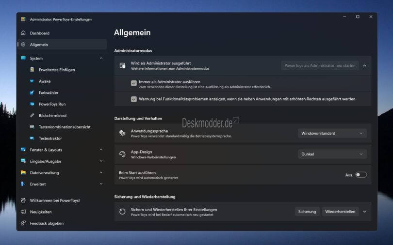 PowerToys 0.87 New+ funktioniert jetzt unter Windows 10 Workspaces ...