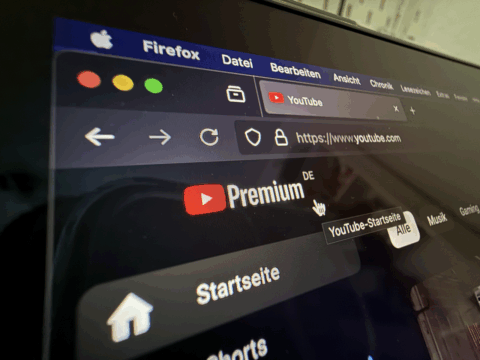 Youtube Premium Lite zeigt ein "Premium"-Logo in der oberen Ecke, auch wenn es nicht alle Funktionen gibt