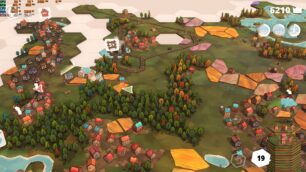 Das Spiel "Dorfromantik", ausgeführt auf einem Acemagic LX15 Pro