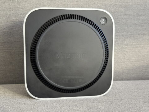 Der Mac mini M4 von unten