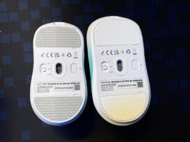 Die Hator Quasar 3S Ultima 8K mit Glas-Skates (links) neben der Hator Quasar 3 Ultima 8K