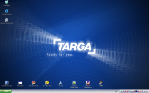 Der Windows-XP-Desktop nach dem Recovery-Prozess