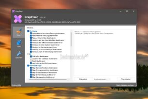 CrapFixer 2.0 jetzt auch in Deutsch und weiteren Verbesserungen