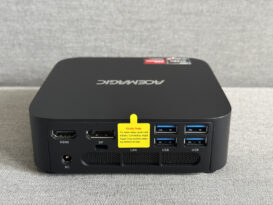 Der AceMagic Kron Mini K1 von hinten