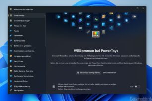PowerToys 0.101.2373.0 als neue Preview