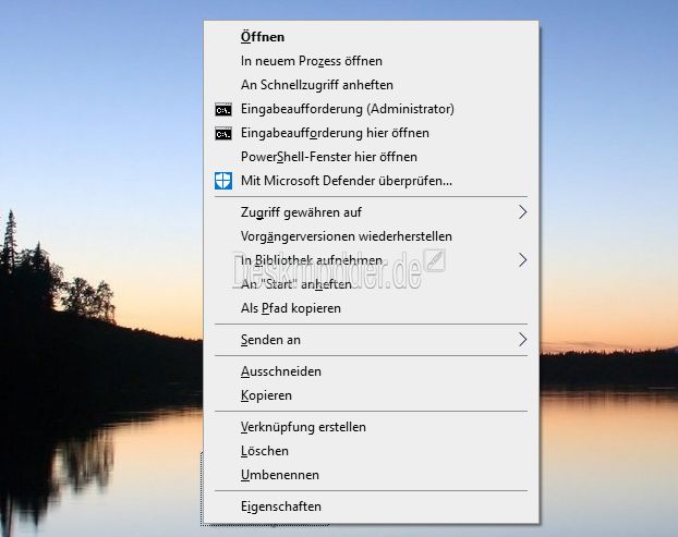 Datei:Eingabeaufforderung Administrator Kontextmenue Windows 10.jpg