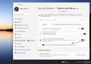 Windows 11 Sekunden in Taskleiste Einstellungen.jpg