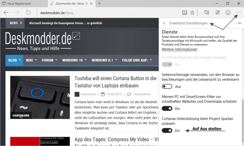 Datei:Cortana-in-edge-deaktivieren.jpg