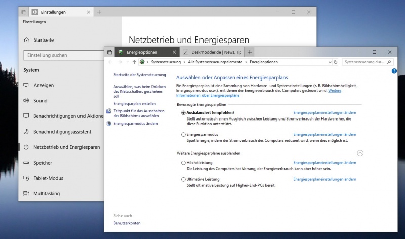 Datei:Energiesparplan wiederherstellen neu registrieren Windows 10.jpg