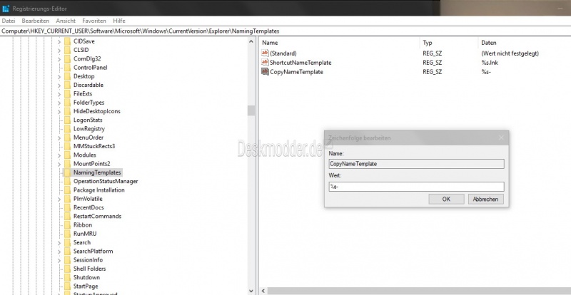 Datei:Zusatz Kopie im Dateinamen entfernen Windows 10.jpg