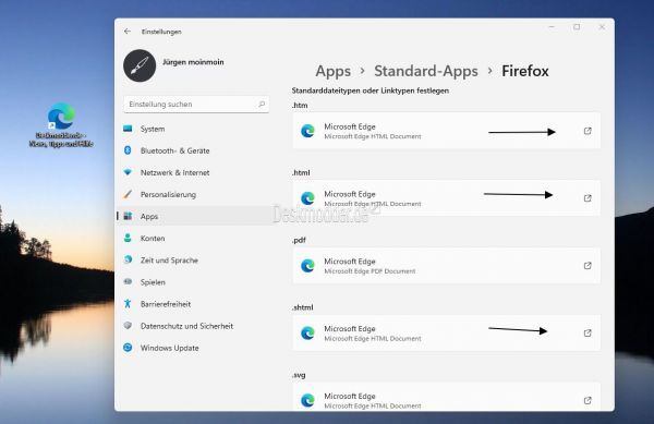 STANDARD APP NDERN FESTLEGEN visual data 7
