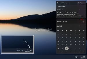 Benachrichtigungen im Infobereich der Taskleiste abrufen Windows 11 001.jpg