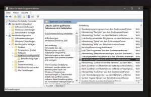 Zuletzt verwendet nicht in der Taskleiste anzeigen Windows 10.jpg
