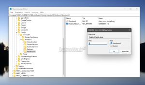Windows KI WindowsAI Windows 11 regedit.jpg