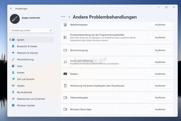 Problembehandlung unter Windows 11 starten Deskmodder Wiki
