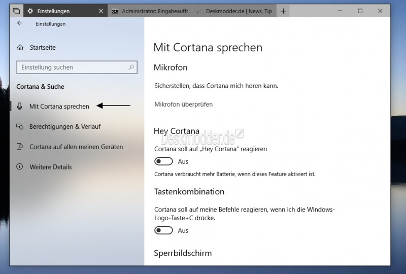 Datei:Cortana einstellungen windows 10.jpg