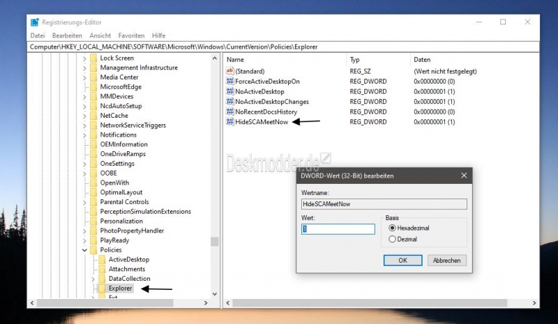 Datei:Jetzt besprechen in der Registry deaktivieren Windows 10 -1.jpg