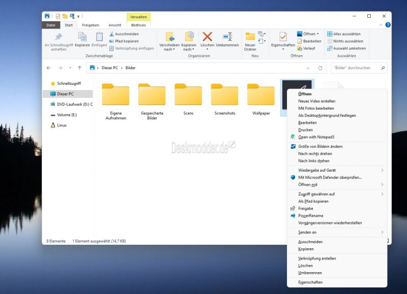 Datei:Windows 11 altes Kontextmenue starten.jpg