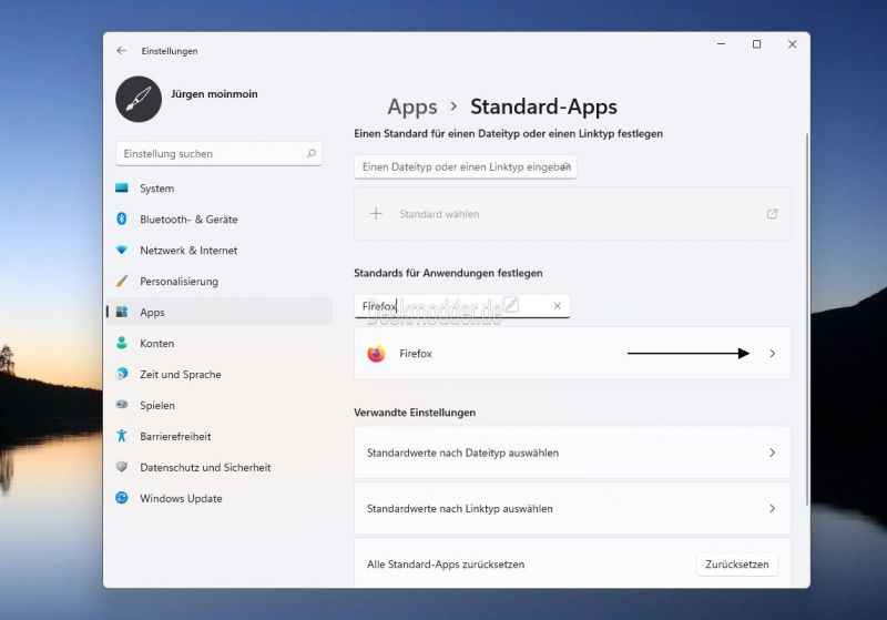 Datei:Standard App aendern zuweisen Windows 11 002.jpg