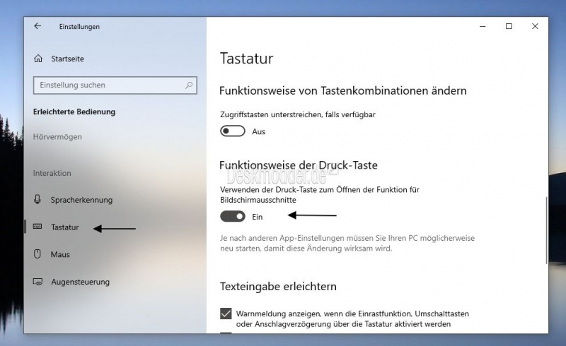 Datei:Druck-Taste Snipping Tool Windows 10-2.jpg