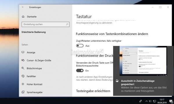 Bildschirmskizze richtig nutzen Windows 10 Deskmodder Wiki