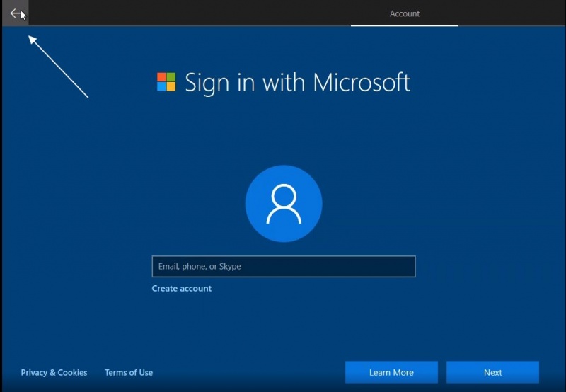 Datei:Windows 10 1909 Home mit einem lokalen Konto ...