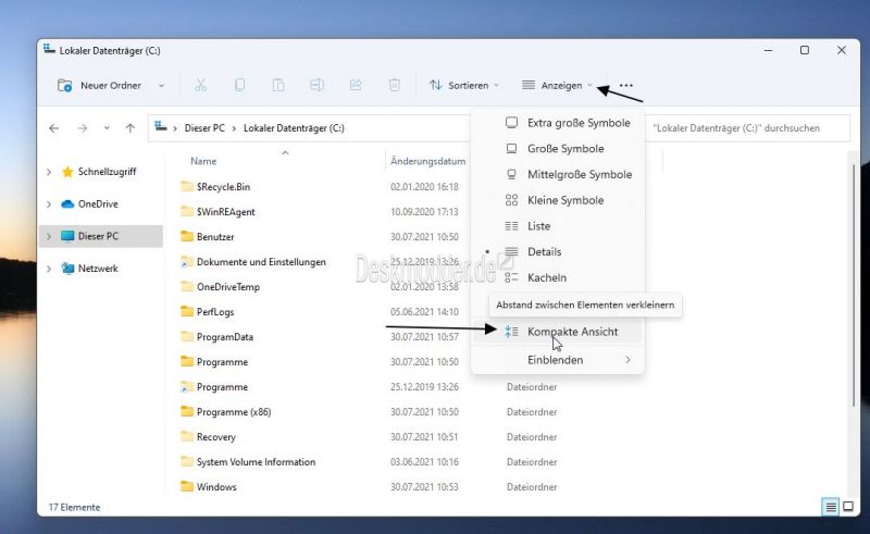 Datei:Windows 11 Datei Explorer Abstand der Icons 001.jpg