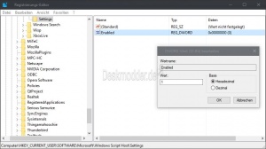 Windows Script Host aktivieren deaktivieren Windows 10 ...