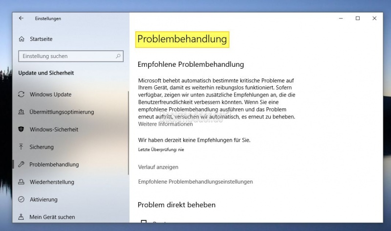 Datei:Problembehandlung Einstellungen Windows 10.jpg
